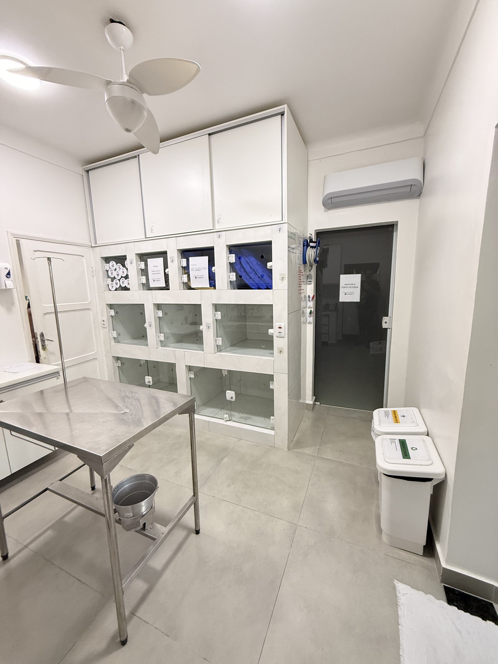 Sala de internação Dr.ConsultaVet